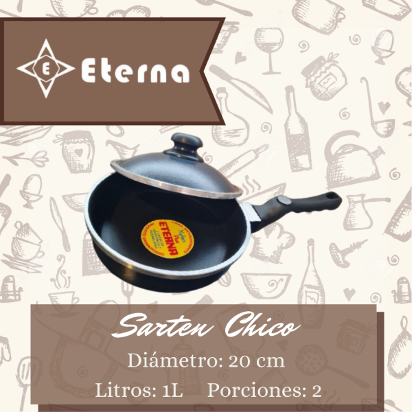 sarten chico con teflon